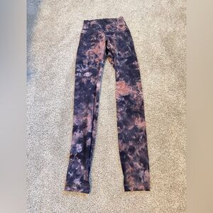 lululemon Align leggings - 28 inch Diamond Dye in Navy and Spiced Chai